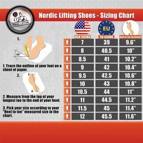 img 3 attached to 🏋️ Nordic Lifting Crossfit Athletic Men's Weightlifting Shoes