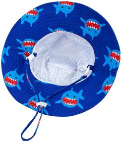 img 2 attached to 👦 Boys Floppy Sun Hat: Stylish Protection for Boys' Accessories and Hats & Caps