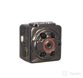 img 5 attached to Пуля, Ultimate Mini Spy Camera 1080P: Маленькая HD Няня камера с ночным видением, обнаружение движения 📷 и сокрытая безопасность - отлично подходит для домашнего и офисного наблюдения - Портативная скрытая шпионская камера