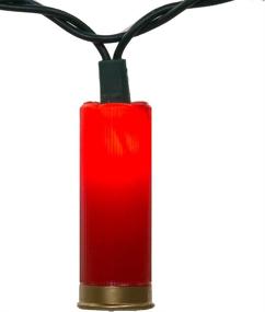 img 1 attached to 💥 Kurt Adler UL Certified 10-Light Red Shotgun Shell String Lights