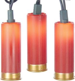 img 2 attached to 💥 Kurt Adler UL Certified 10-Light Red Shotgun Shell String Lights