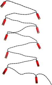 img 4 attached to 💥 Kurt Adler UL Certified 10-Light Red Shotgun Shell String Lights