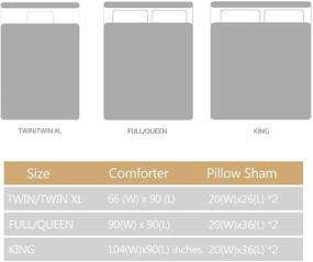 img 1 attached to BlessLiving Comforter Bedspread Lightweight Washable