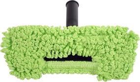 img 2 attached to 🧹 Efficient Cleaning Solution: Cen-Tec Systems 55871 Vacuum Mophead Nozzle with Green Microfiber Dust Fringe, Black