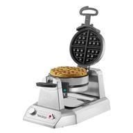 waring commercial ww180x heavy duty double belgian waffle 🧇 maker: 50 waffles per hour, non-stick cooking plates, 1400w power logo