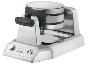 img 2 attached to Waring Commercial WW180X Heavy Duty Double Belgian Waffle 🧇 Maker: 50 Waffles per Hour, Non-Stick Cooking Plates, 1400W Power