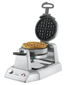img 1 attached to Waring Commercial WW180X Heavy Duty Double Belgian Waffle 🧇 Maker: 50 Waffles per Hour, Non-Stick Cooking Plates, 1400W Power