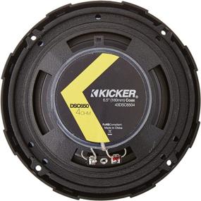 img 1 attached to 🔊 Динамики Kicker DSC650 серии DS 6.5" 4 Ом - пара: Превосходное звуковое качество для любой установки