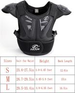 🚀 ultimate protection for junior riders: barhar kids dirt bike body chest spine protector vest for motocross, snowboarding & more logo