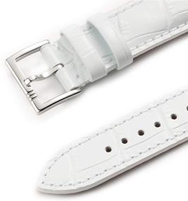 img 1 attached to BEENING Alligator Leather Release: Sleek WH20Mm Wristband Enhancement