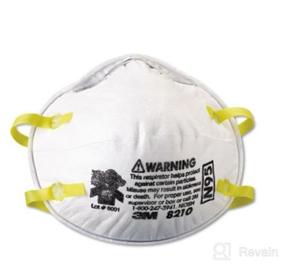 img 6 attached to 🔒 3M Particulate Respirator 8210 Pack: Superior Protection for Particulate Hazards