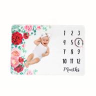 👶 kids' home store: baby milestone headband photography backdrop for enhanced seo logo