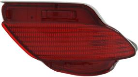 img 4 attached to TYC 17-5276-00 Lexus RX350 Rear Driver Side Reflex Reflector Replacement: Efficient Safety Enhancement