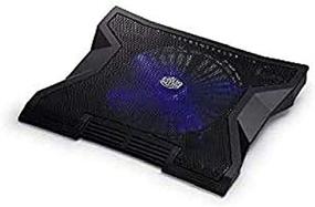 img 1 attached to 💻 Cooler Master NotePal XL Laptop Cooling Pad with Silent 230mm Blue LED Fan, USB Hub, Supports Up to 17” Laptops - R9-NBC-NXLK-GP, Enhanced for SEO