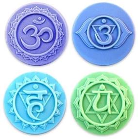 img 2 attached to 🧼 Milky Way Chakras 4 Soap Mold Tray - Melt and Pour or Cold Process - Clear PVC Material - Non-Silicone - MW 163: Find the Perfect Mold for Your Soap-Making Needs