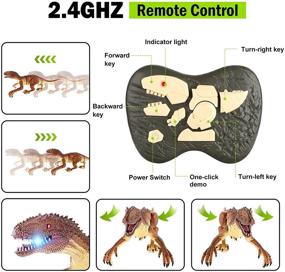 img 3 attached to 🦖 Dawdix Rechargeable Velociraptor: Immersive Simulation with Lifelike Realism