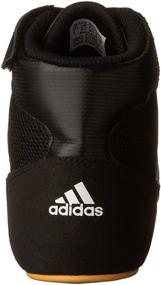 img 2 attached to Adidas Wrestling HVC Youth Lace-Up Wrestling Shoe (Toddler/Little Kid/Big Kid)