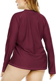 img 3 attached to 🎽 Halcurt Guard Women's Loose Shirt: Versatile Fashion and Beachwear for Women