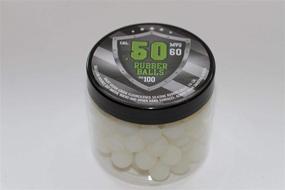 img 3 attached to 🔦 Night Vision Fluorescent Silicon Rubber Balls: Ideal Paintballs for Self Defense, Home Training, and Paintball with Glow in The Dark Effect (50 Cal).