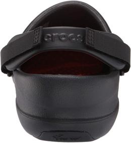 img 2 attached to Stylish and Practical: Crocs Unisex Bistro 10075 001 Black Men's Shoes - The Perfect Blend of Comfort and Durability