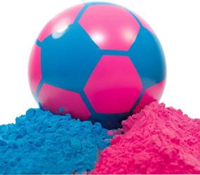 img 4 attached to 🎉 Ultimate Gender Reveal Party Bundle: Soccer Ball, Banner, Stickers & Supplies!