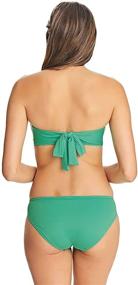img 1 attached to Freya Black Solid Bikini Bottom - Women's Swimwear & Cover Ups