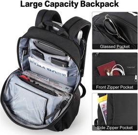 img 3 attached to ✨ Business Backpacks with Charging Capability and Enhanced Durability