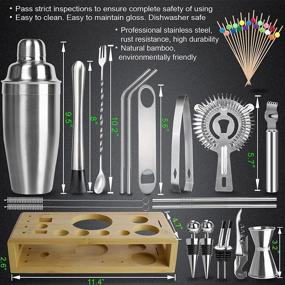 img 1 attached to Набор для бармена Набор для коктейлей