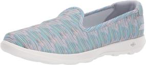 img 4 attached to 👟 Stylish and Comfortable Skechers Women's Go Walk Lite-Showy Loafer Flat