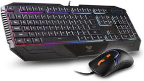 img 4 attached to 🎮 Beastron PC Gaming Keyboard Mouse Combo: Perfect 104 Keys RGB Gaming Bundle for Windows Computer Gamers