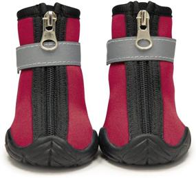 img 3 attached to 👢 Zack & Zoey ThermaPet Neoprene Boots: Keeping Pets Comfy and Protected!