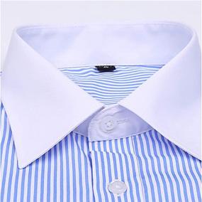 img 3 attached to Stylish Taobian PurpleWhite Shirts with Included Cufflink - Perfect Men's Clothing in Shirts