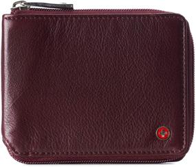 img 4 attached to Alpine Blocking Leather Wallet Bi Fold Men's Accessories for Wallets, Card Cases & Money Organizers