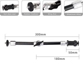 img 3 attached to QYXINC Adjustable Articulating Standard Threaded