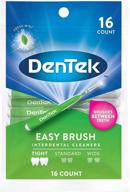 dentek brush fresh interdental cleaners logo