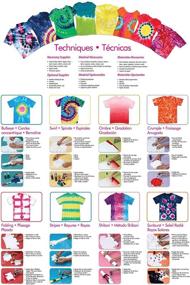 img 2 attached to 🌈 Tulip One-Step Tie-Dye Kit - Whimsy: Create Vibrant DIY Tie-Dye Designs with 3 Color Kit