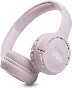 img 4 attached to 🎧 Immerse Yourself with JBL Tune 510BT: Rose Wireless On-Ear Headphones, Unleashing Purebass Sound!