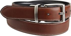 img 2 attached to 👕 Nautica Casual Reversible Pebble Grain Boys' Belt Accessories: Style and Versatility Combined!