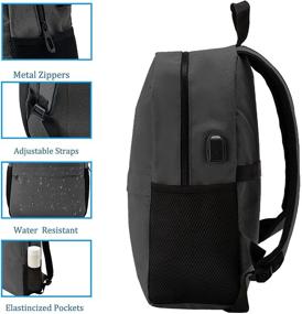 img 1 attached to Backpack Waterproof Backpacks Notebook Charging Laptop Accessories