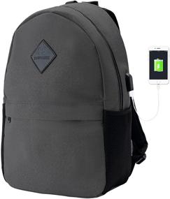 img 4 attached to Backpack Waterproof Backpacks Notebook Charging Laptop Accessories