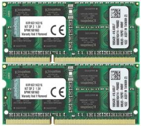 img 4 attached to 💾 16GB Kit (2x8GB) DDR3 1600MHz PC3-12800 Non-ECC CL11 SODIMM Notebook Memory ValueRAM KVR16S11K2/16