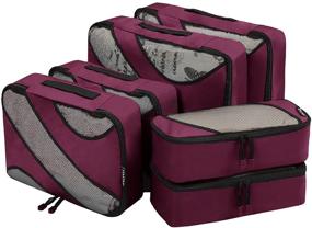 img 4 attached to Maximize Your Packing Efficiency with our Travel Luggage Organizers & Accessories Packing Organizers