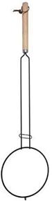 img 1 attached to 🍿 1pk Black Popcorn Popper Extension Handle for Enhanced Performance and Convenience