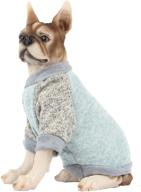 🐶 hapee dog sweater for small and medium dogs with emblem - winter pet clothes, warm puppy cat dog shirt логотип