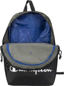 img 1 attached to 🎒 Black Champion Men's Manuscript Backpack - Casual Daypack with Enhanced SEO