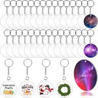 keychain craft 30pcs ornaments projects crafting logo