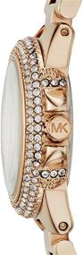 img 3 attached to ⌚️ Women's Petite Camille Three-Hand Watch by Michael Kors