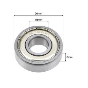 img 2 attached to 🔧 Enhanced Performance: Donepart 6000ZZ Bearings - Shielded for Efficient Electric Applications