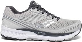 img 4 attached to Saucony S10575-30 Echelon Running Shoes: Charcoal Women's Athletic Footwear for Enhanced Performance