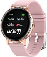sysmarts smart watch for android phones - fitness activity tracker with heart rate monitor, bluetooth sports watch for men and women (ip67 waterproof) logo